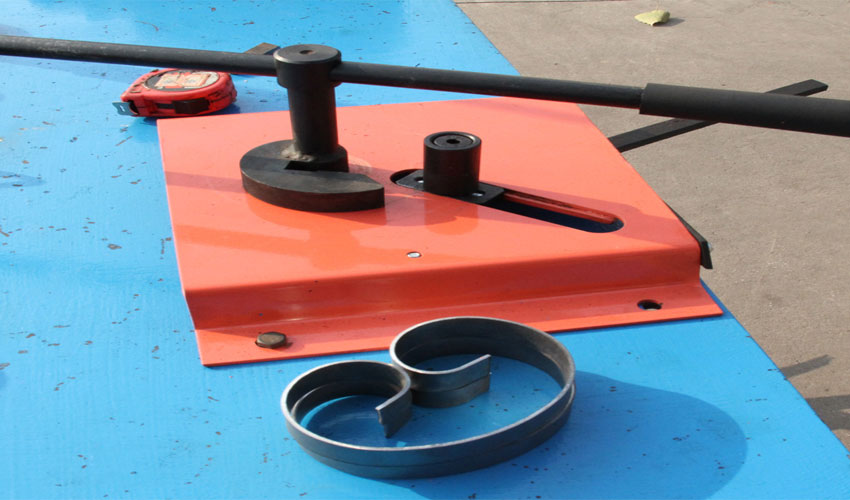 Máy uốn sắt nghệ thuật bằng tay 10mm Hebei DH-SW7 0