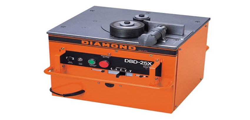 Máy uốn sắt bán tự động 25mm Diamond DBD-25X 2