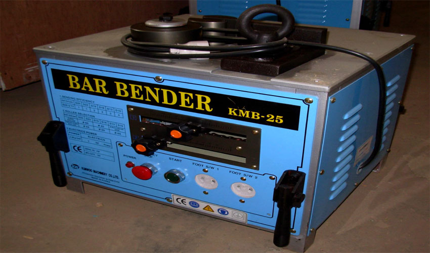 Máy uốn sắt 25mm Kunwoo KMB-25 1