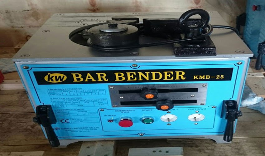 Máy uốn sắt 25mm Kunwoo KMB-25 2