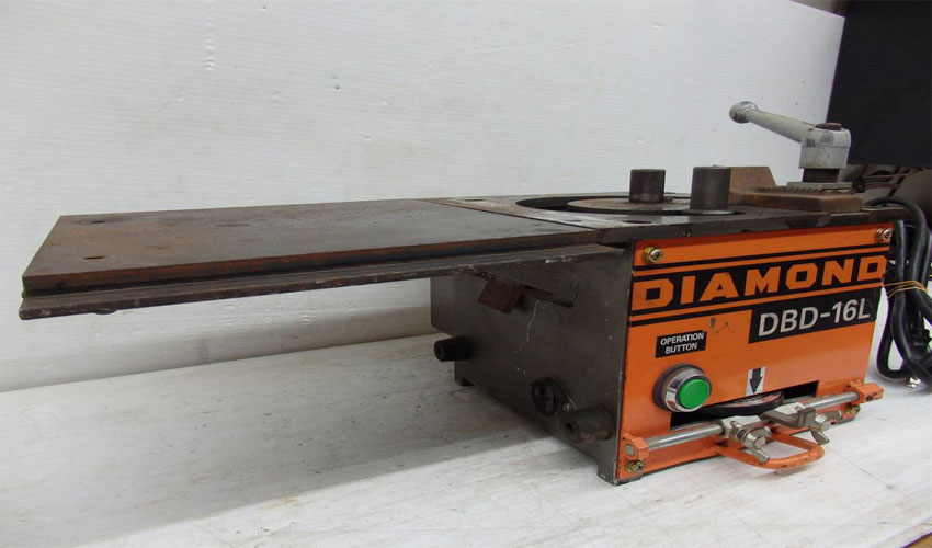 Máy uốn sắt mini 16mm Diamond DBD-16L 1