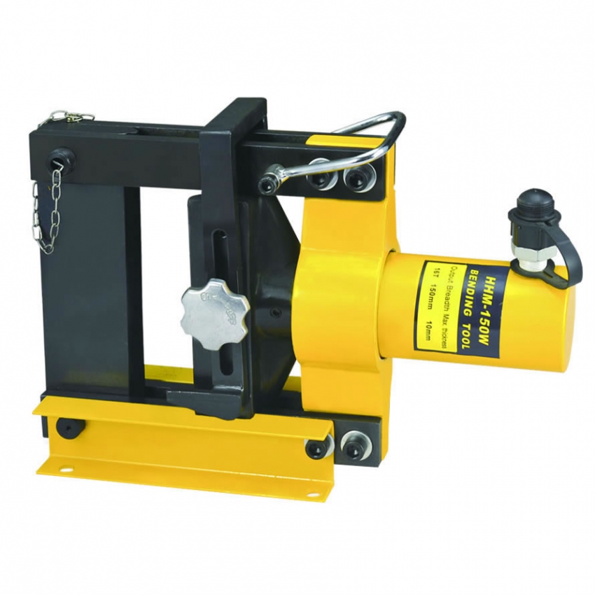 Máy uốn thanh cái đồng thủy lực 16.6 tấn 150 mm TLP HHM-150W 0