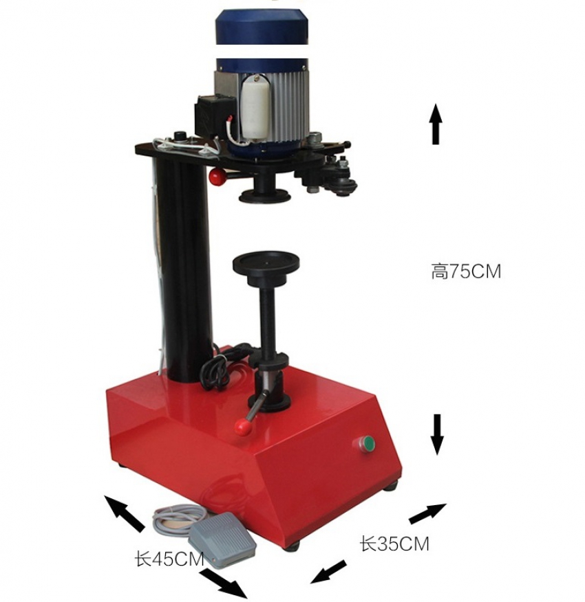 Máy viền nắp lon chạy điện DBK LT-200 2
