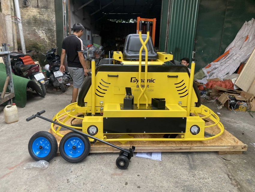 Máy xoa nền bê tông đôi Dynamic QUM-96 4