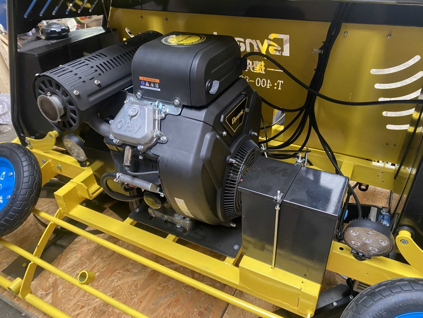 Máy xoa nền bê tông đôi Dynamic QUM-96 6