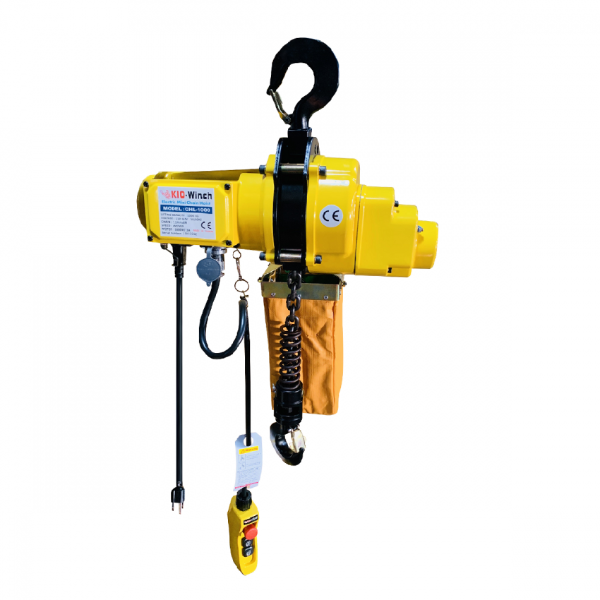 Pa lăng xích điện 2 tấn Kio Winch (cố định) 0
