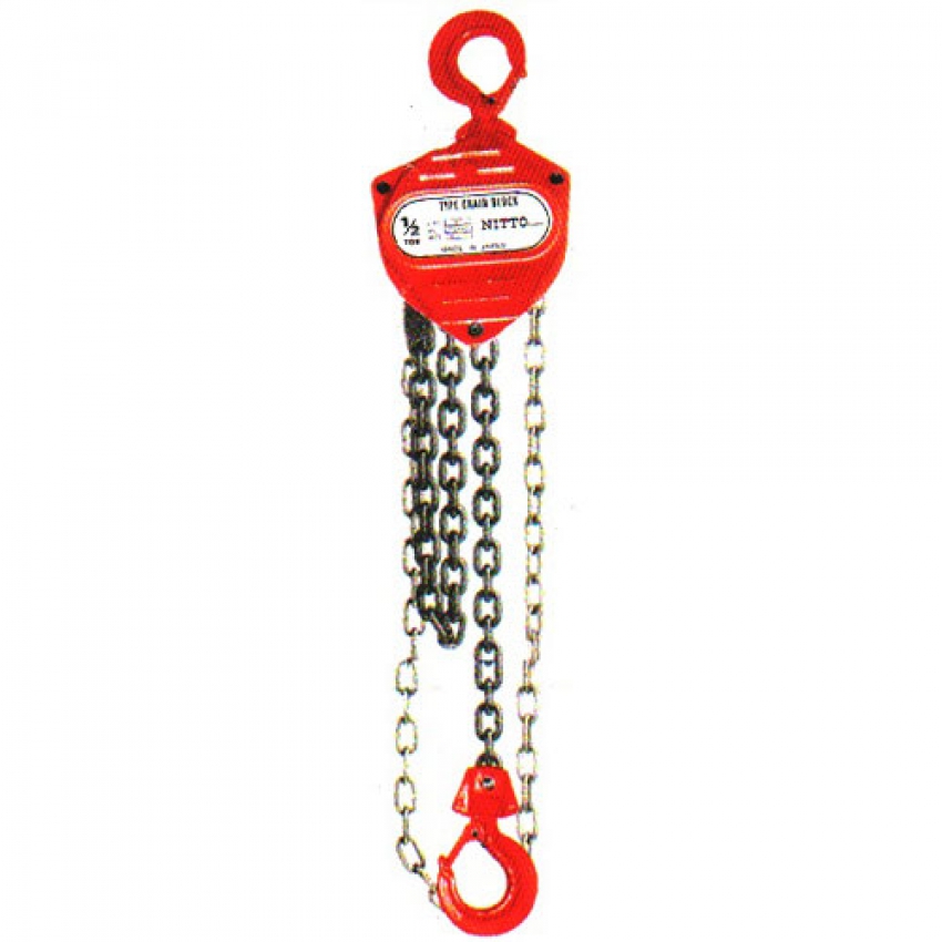 Pa lăng xích kéo tay 0.5 Tấn 3 Mét Nitto 05VP5 0