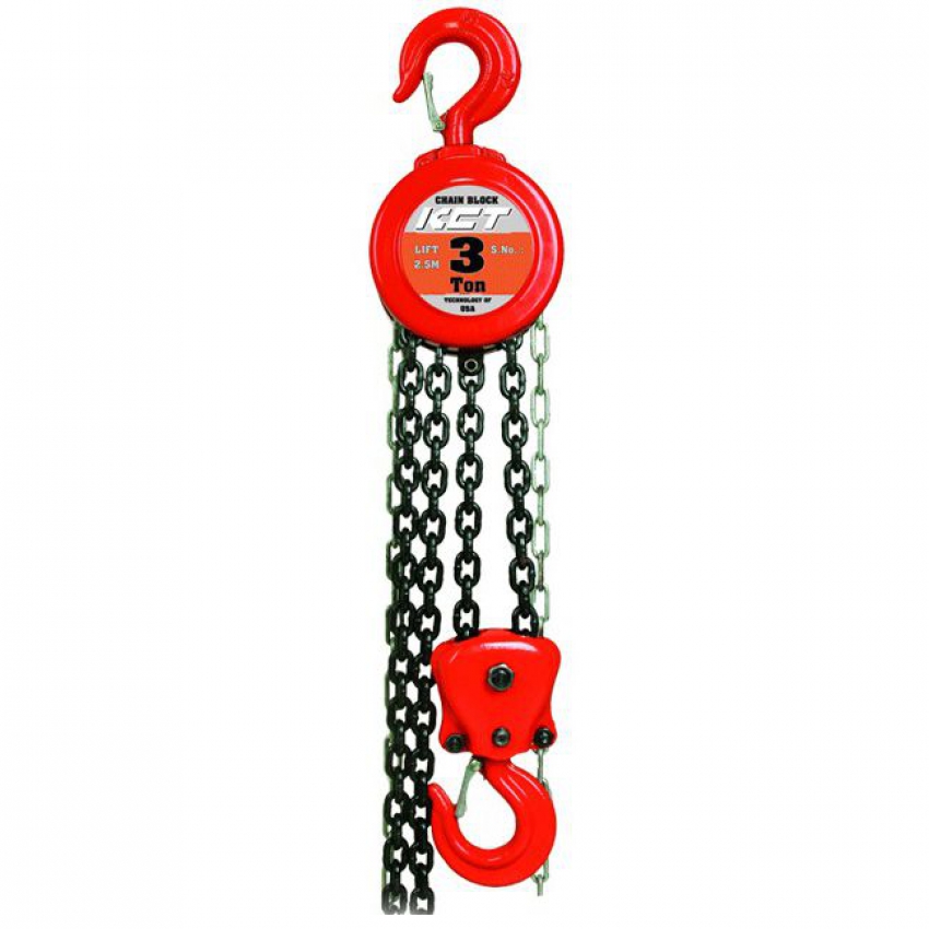 Pa lăng xích kéo tay 3 Tấn KCT 3T 0