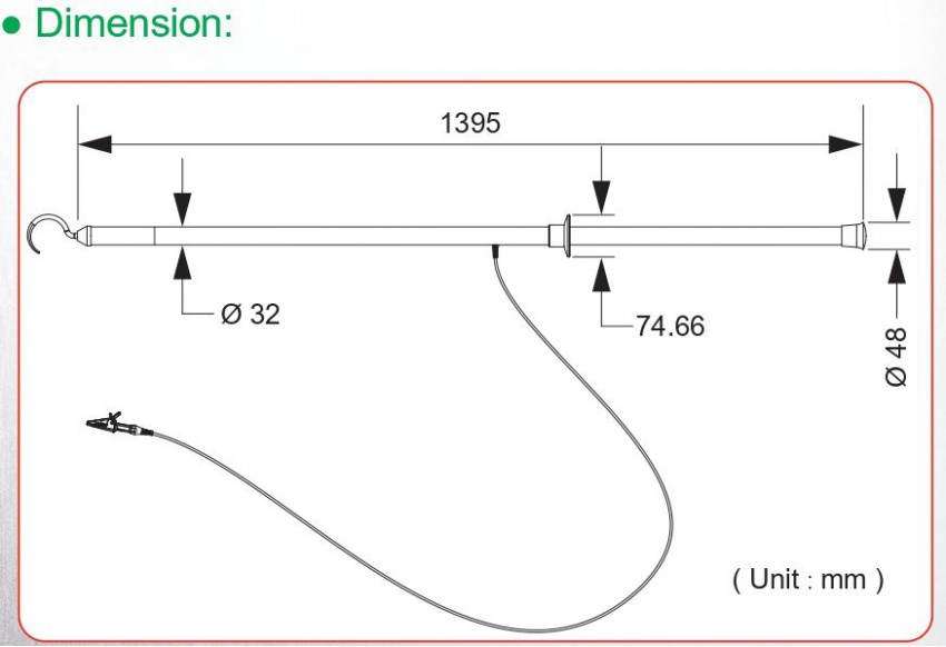 Sào tiếp địa SEW DSR-50K (50kV) 0