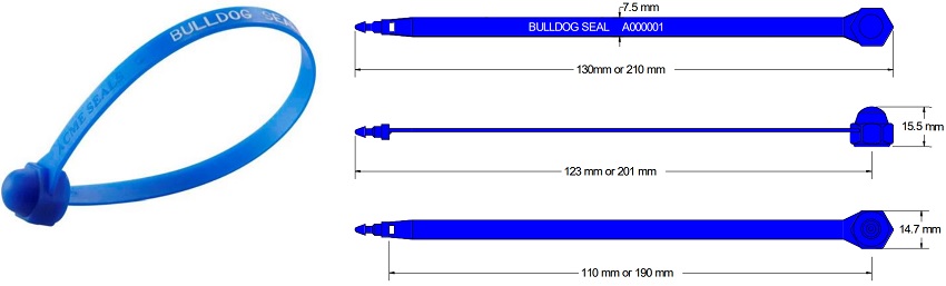 thông số seal niêm phong nhựa cố định DBK Bulldog