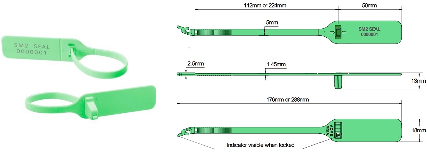 Seal niêm phong nhựa cố định DBK SM2 2