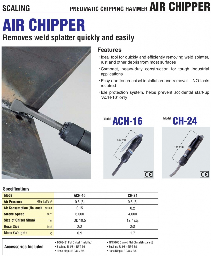 SÚNG GÕ RỈ SÉT NITTO KOHKI ACH-16 2