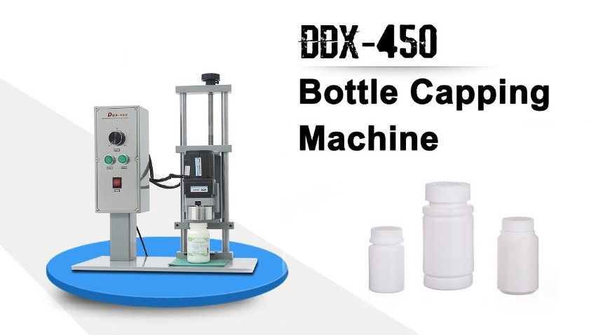 Máy đóng nắp chai 1