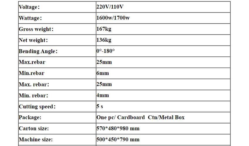 Máy uốn sắt thủy lực 25mm Belton BE-RBC-25 3