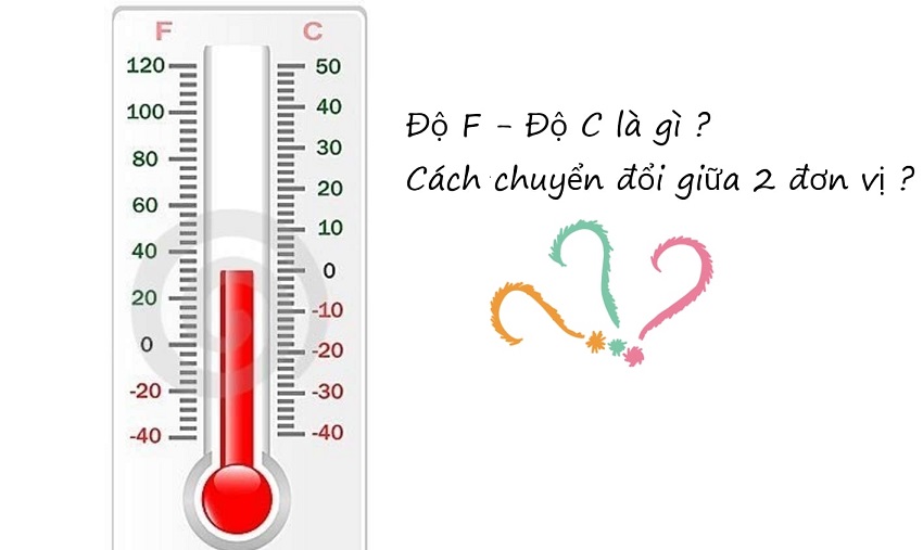 Độ C, Độ F là gì? Cách quy đổi độ F sang độ C | DBK.vn