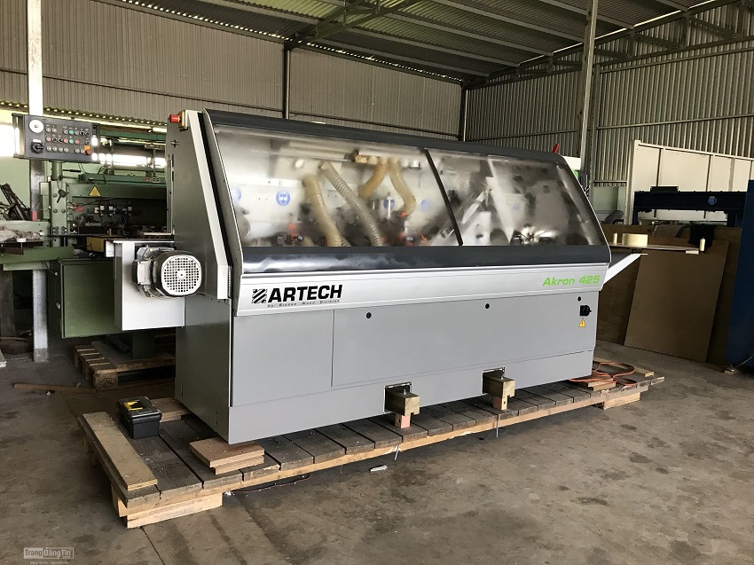 máy dán cạnh bán tự động