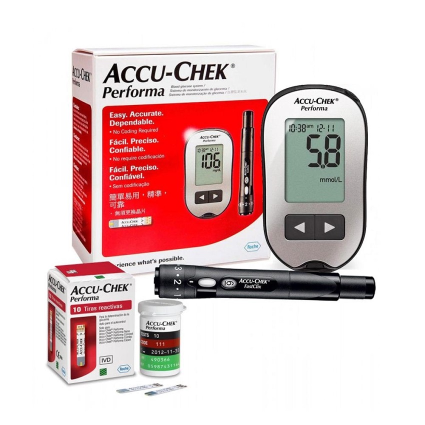 máy đo tiểu đường accu chek