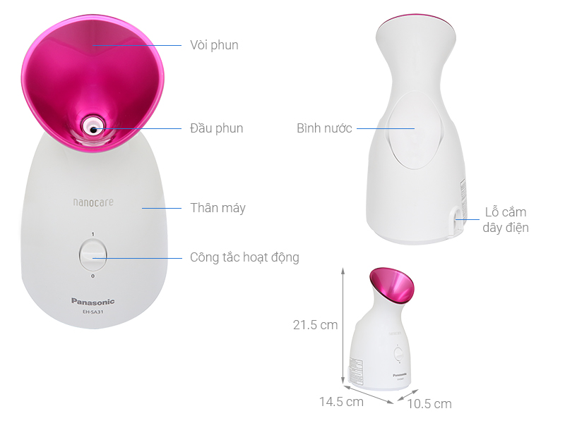 Máy xông mặt 7