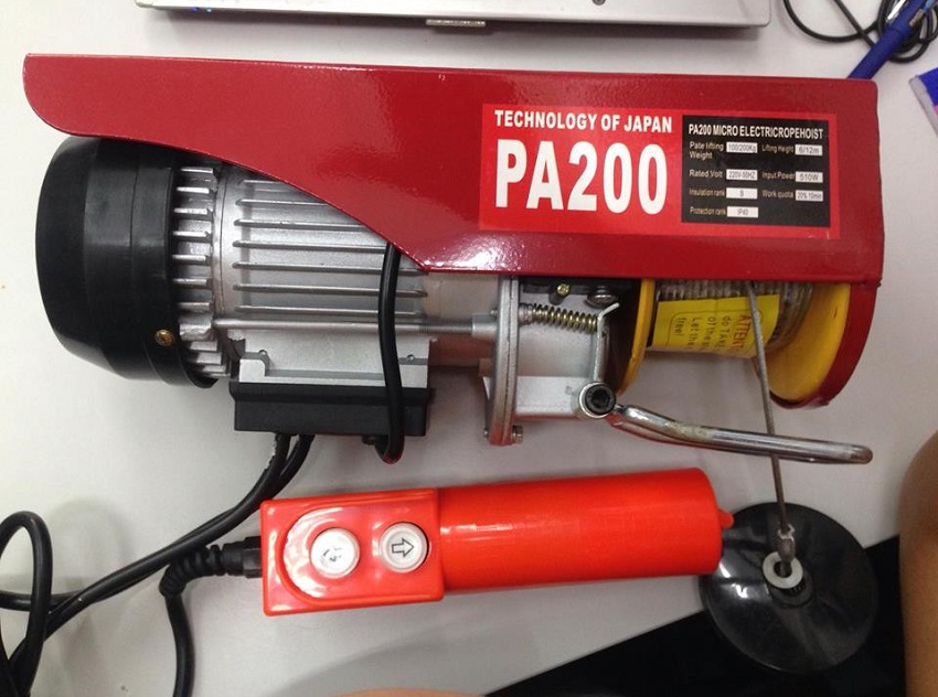 Tời điện 200kg Cũ 1