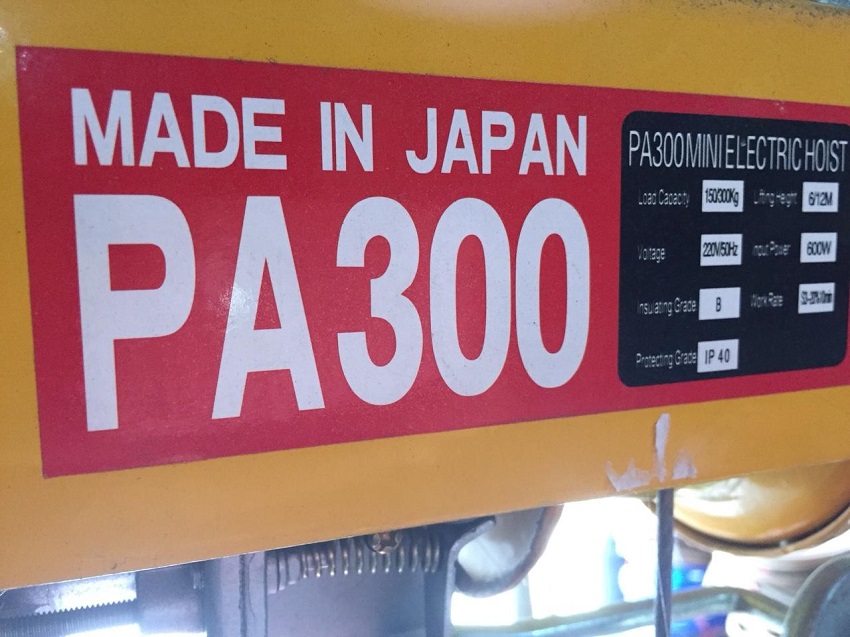 Tời điện mini 150/300kg DBK PA300 2