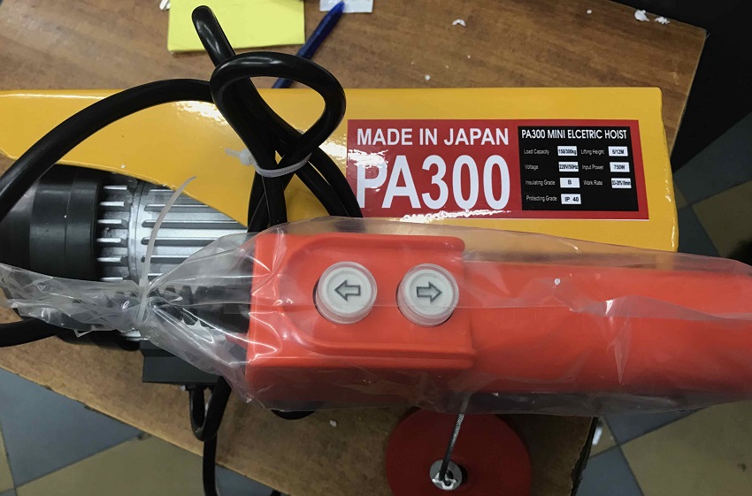 Tời điện mini 150/300kg DBK PA300 1