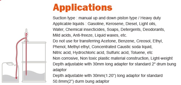 Bơm tay hóa chất DBK DP25 3