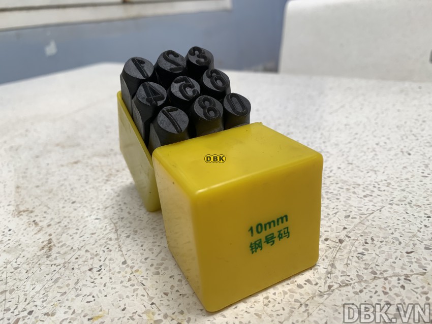 Bộ đóng số 10mm giá rẻ DBK DS-10 3