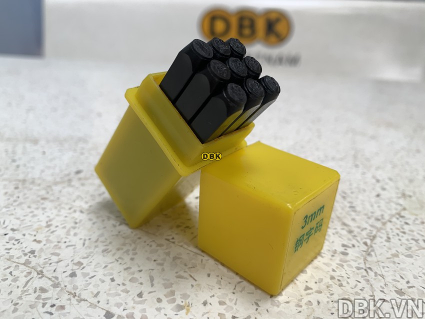 Bộ đóng số 3mm giá rẻ DBK DS-03 3