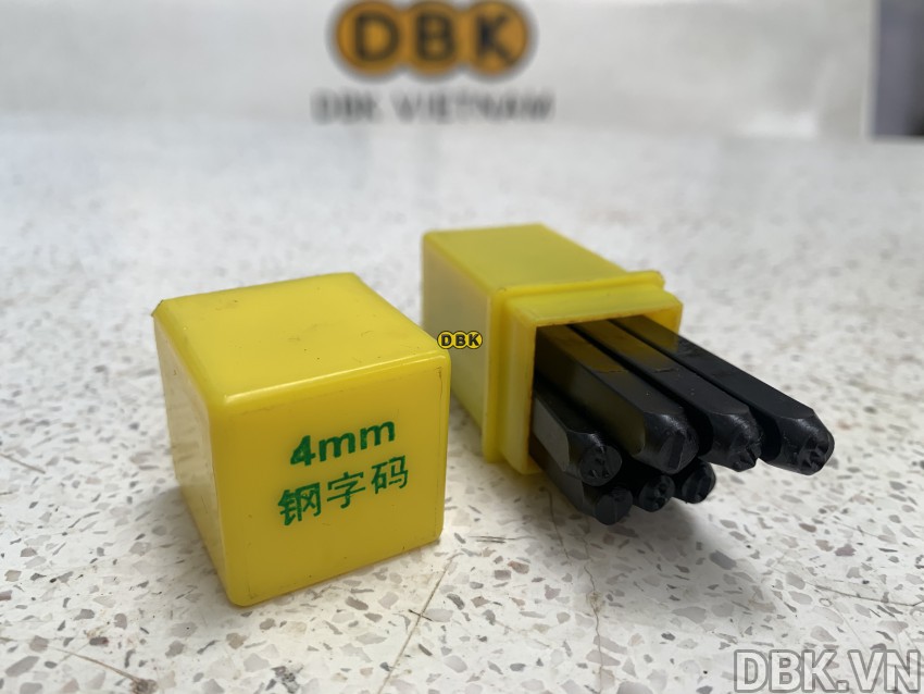 Bộ đóng số 4mm giá rẻ DBK DS-04 1