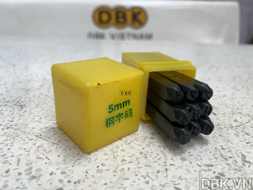 Bộ đóng số 5mm giá rẻ DBK DS-05 1