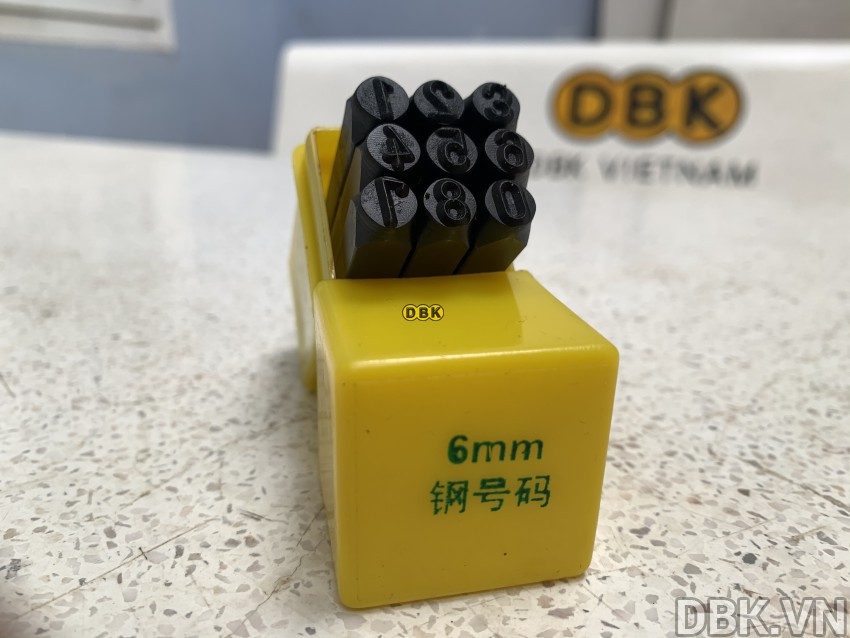 Bộ đóng số 6mm giá rẻ DBK DS-06 2