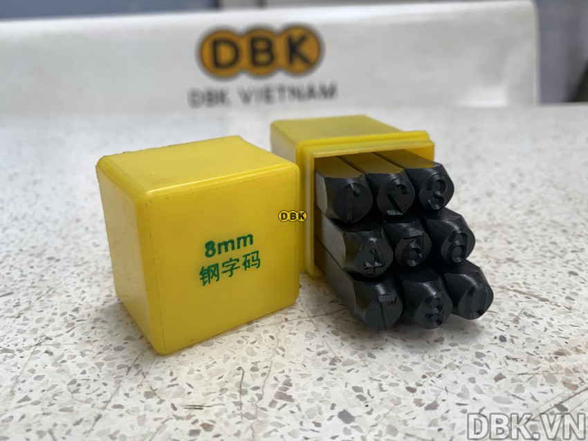 Bộ đóng số 8mm giá rẻ DBK DS-08 1