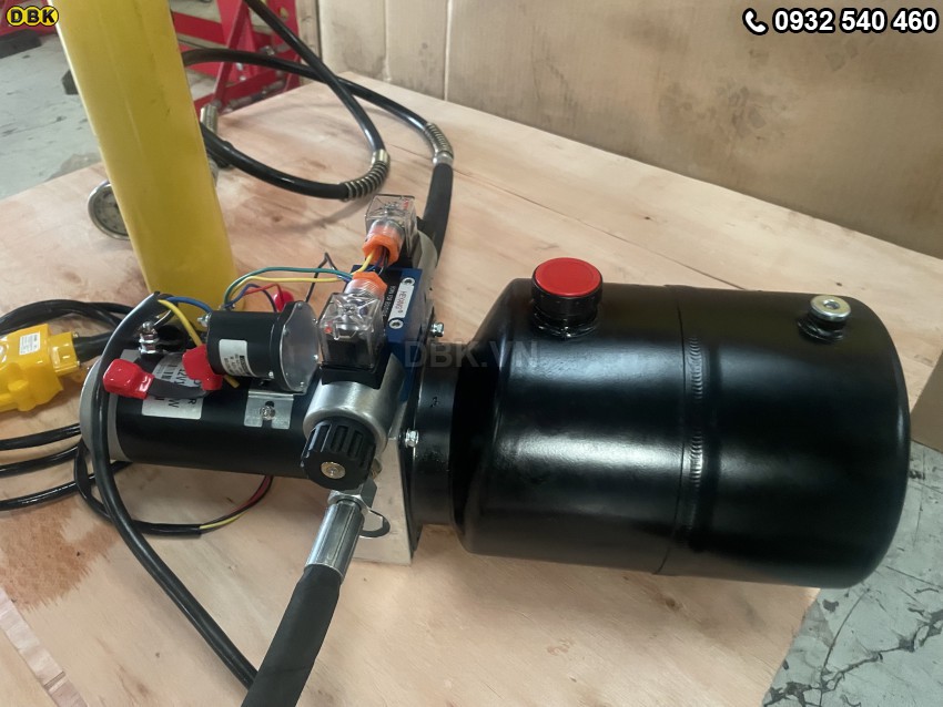 Bộ nguồn thủy lực 2 chiều 12V - 1200W áp 150bar 5
