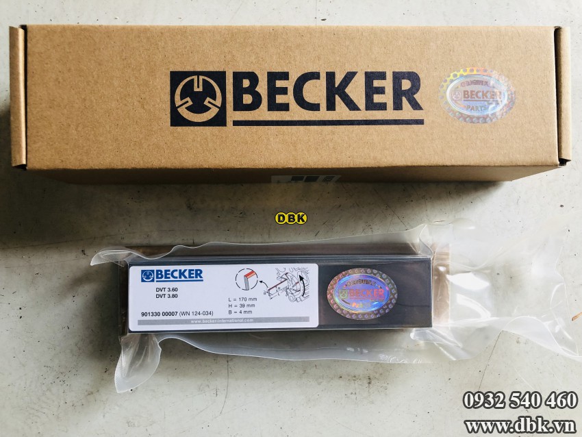 Cánh bơm Becker WN124-034 (90133000007) cho bơm Picchio 2200 0