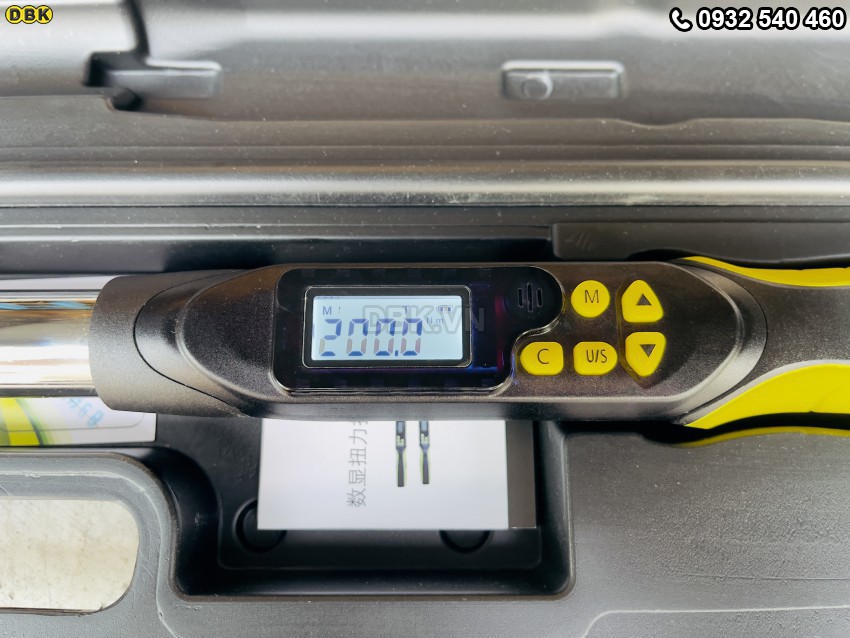 Cờ lê lực điện tử 10-200 N.m TS200 3