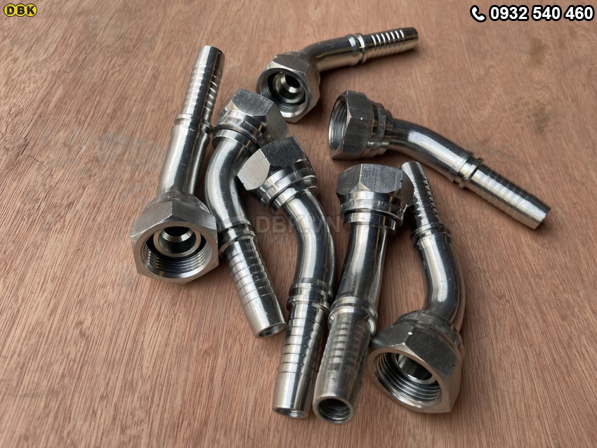 Đầu cút cong 45 độ 3/4 inch R12 S41 M34 nhật lồi 4