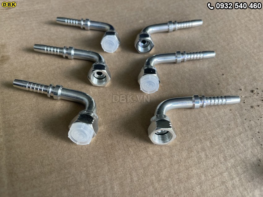 Đầu cút cong 90 độ 5/16 inch R2AT S19 HTC 1