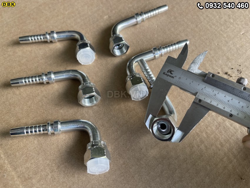 Đầu cút cong 90 độ 5/16 inch R2AT S19 HTC 2