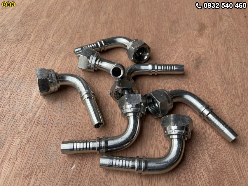 Đầu cút cong 90 độ 5/8 inch R12 S36 M27 Nhật lõm 5