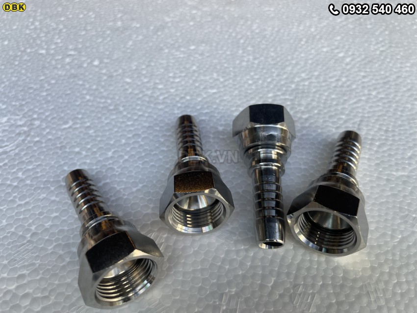 Đầu cút thẳng 1 giác 1/2 inch S27 số 10 Mỹ INOX 304 4