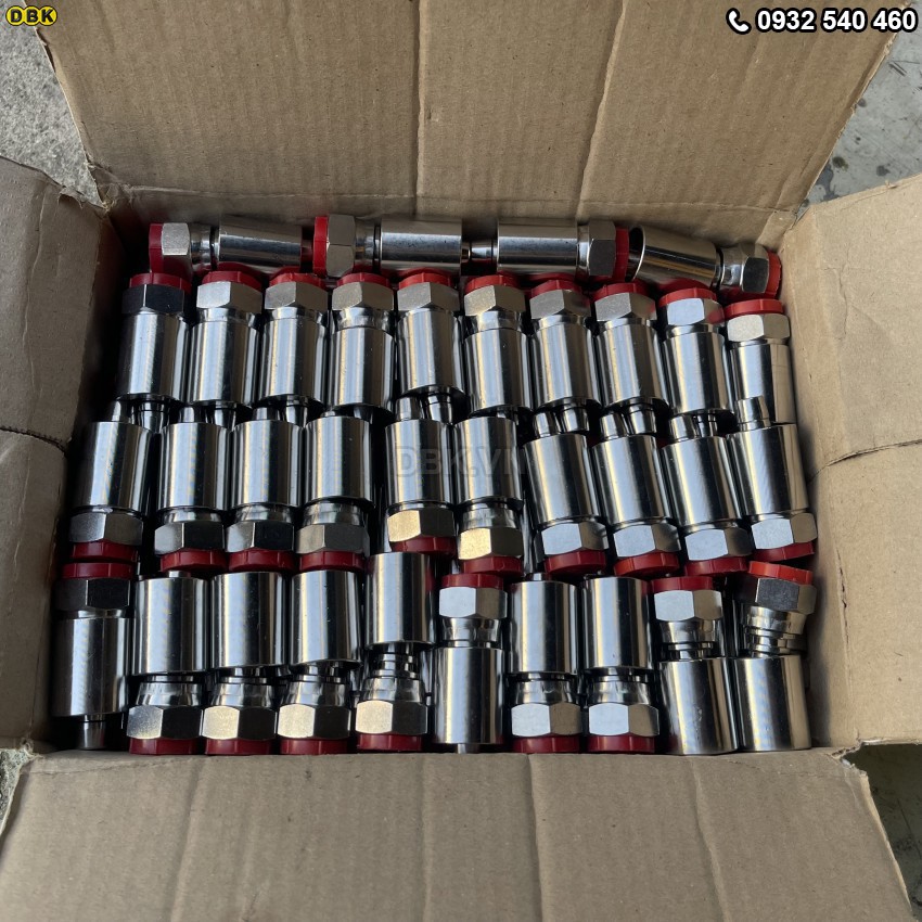 Đầu cút thẳng 1 giác 1/2 inch S27 số 10 Mỹ INOX 304 5