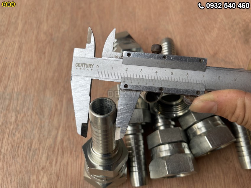 Đầu cút thẳng 2 giác 3/4 inch R12 S41 M34 Nhật lồi 5