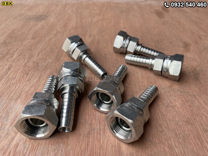 Đầu cút thẳng 2 giác 5/8 inch R12 S36 M27 Nhật lồi 1