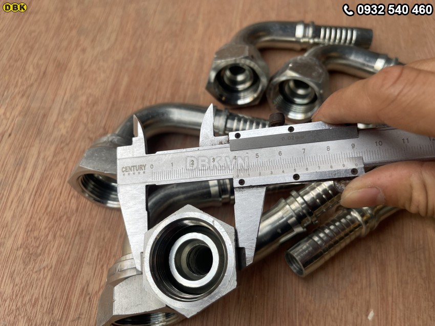 Đầu cút cong 90 độ 3/4 R12 S41 M34 Nhật lồi 2