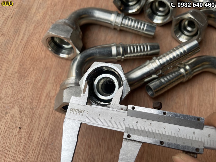 Đầu cút cong 90 độ 3/4 R12 S41 M34 Nhật lồi 3