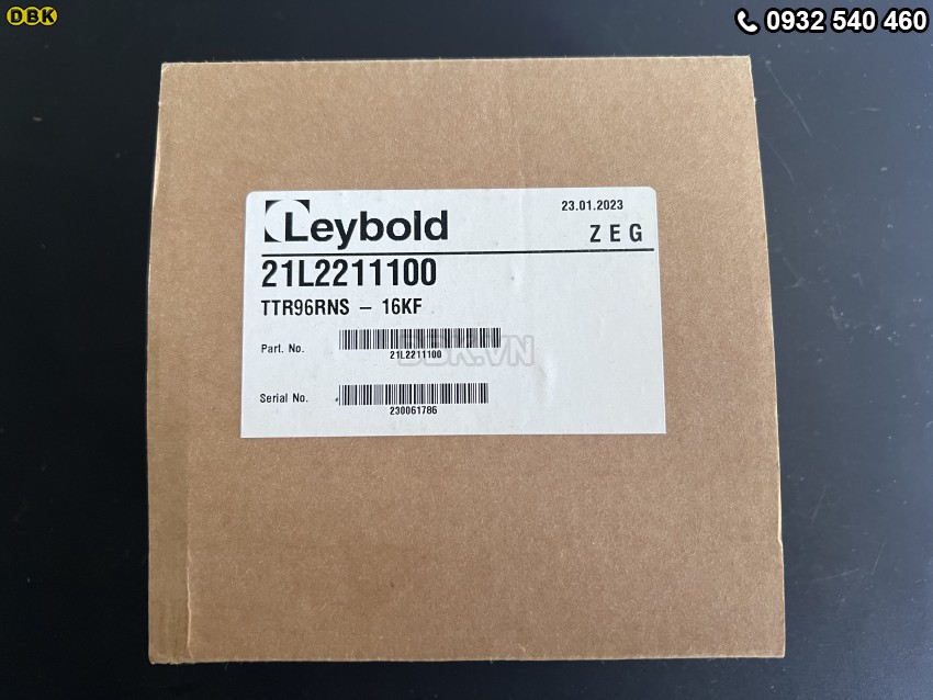 Đầu đo chân không Leybold TTR96RNS - 16KF 1