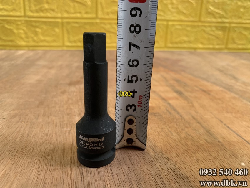 Đầu tuýp lục giác chìm 1/2 inch H12 4