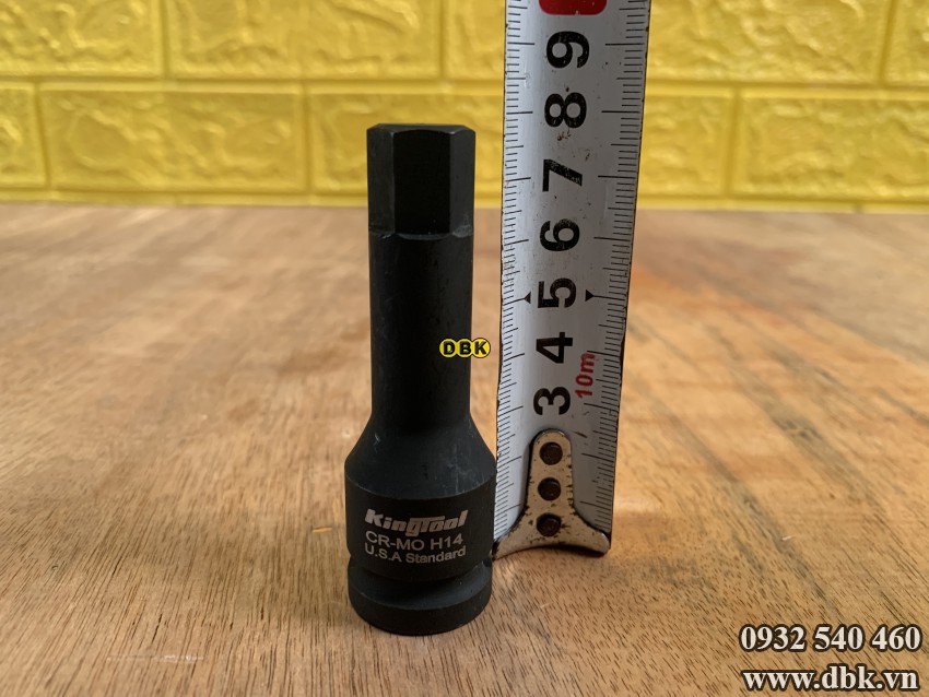 Đầu tuýp lục giác chìm 1/2 inch H14 4
