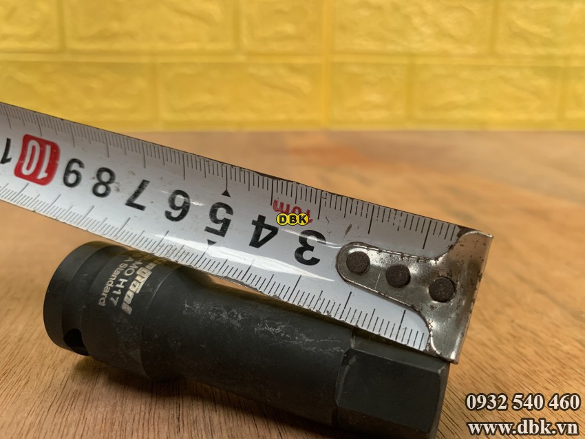 Đầu tuýp lục giác chìm 1/2 inch H17 4