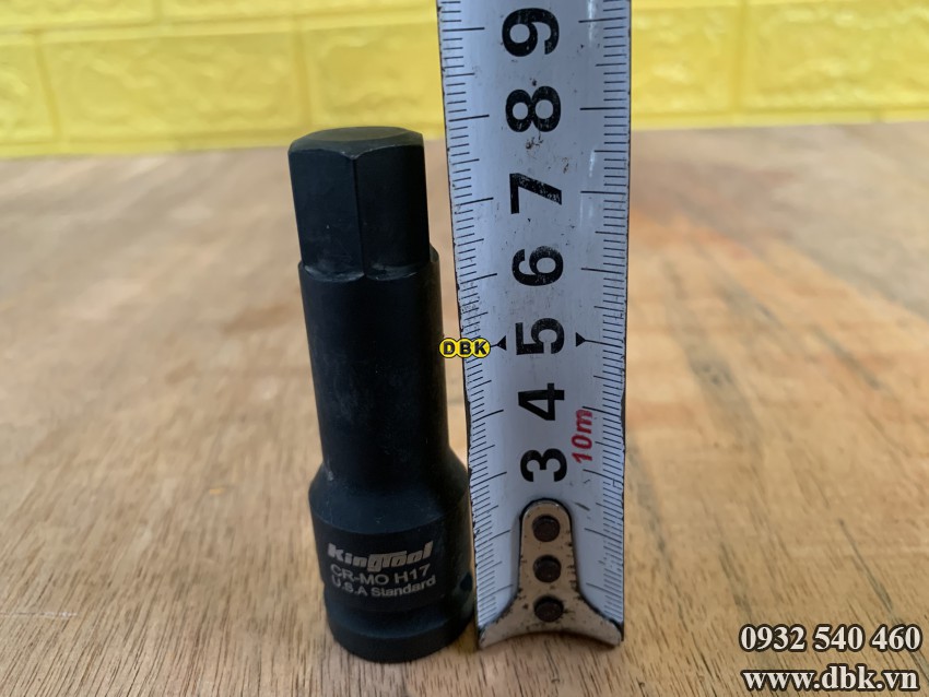 Đầu tuýp lục giác chìm 1/2 inch H17 5